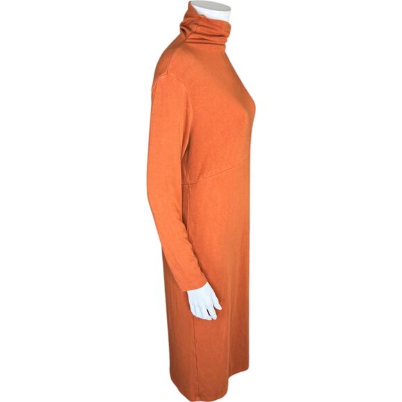 Women with Control Petite Finespun Jersey Tummy Control Midi Dress Crisp Follage - Picture 10 of 11